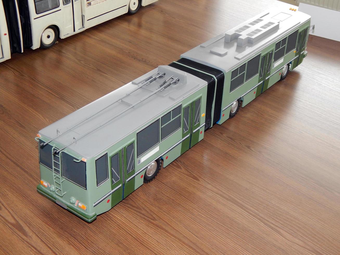 Modelle von Oberleitungsbussen, Modelle von elektrischem Stadtverkehr foto