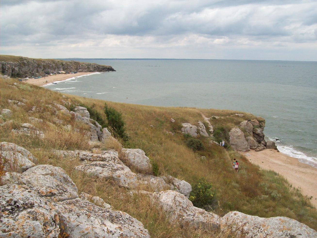 reise nach krim meer berglandschaft foto