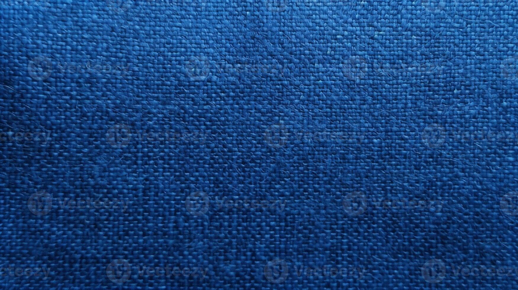 ai generativ Blau Baumwolle weben farbric Textur foto