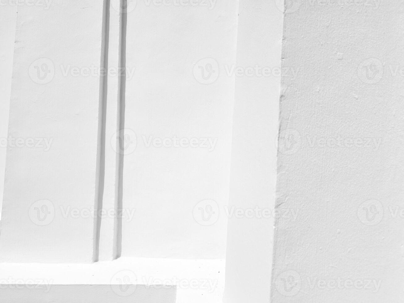 Weiß Stuck Mauer mit natürlich Licht und Schatten Hintergrund. foto
