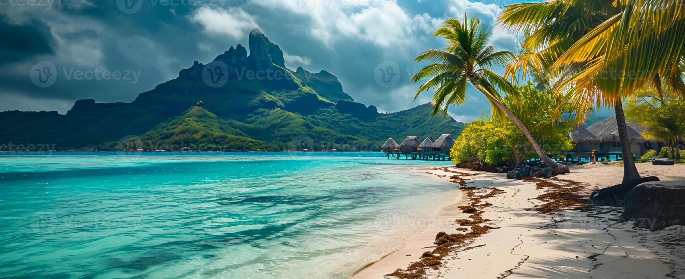 ai generiert das Strand und Palme Bäume, im das Stil von fotorealistisch Landschaften ai erzeugtdie Strand und Palme Bäume, im das Stil von fotorealistisch Landschaften ai generiert foto