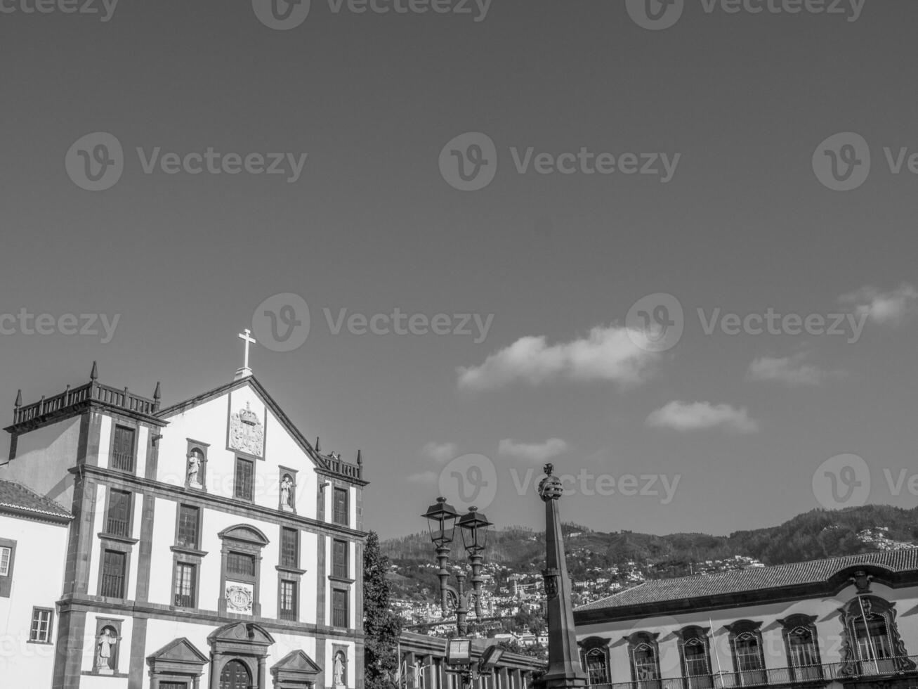 das Stadt von funchal auf Madeira Insel foto