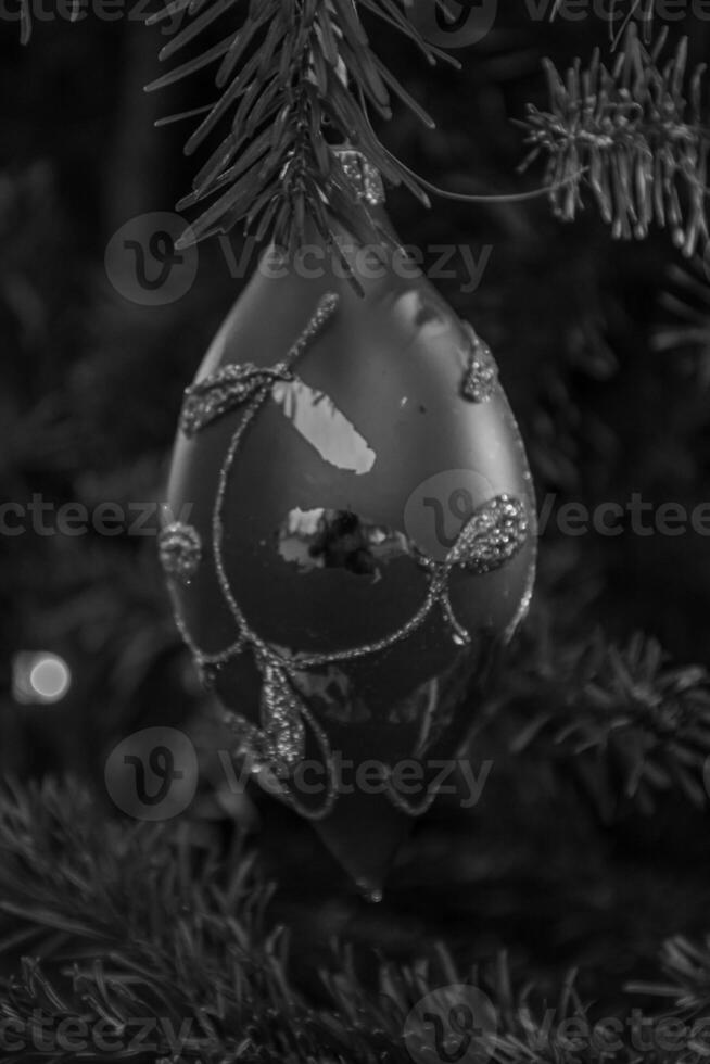 Weihnachten Zeit im das Deutsche Stadt von vreden foto