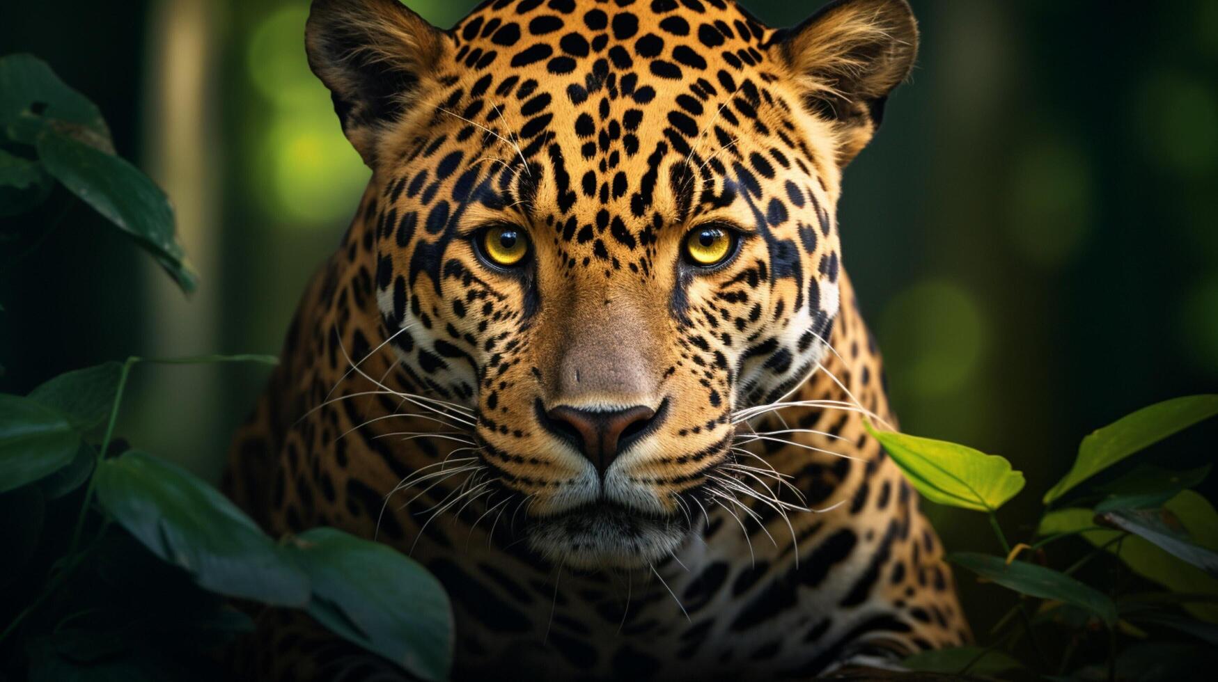 ai generiert Jaguar hoch Qualität Bild foto