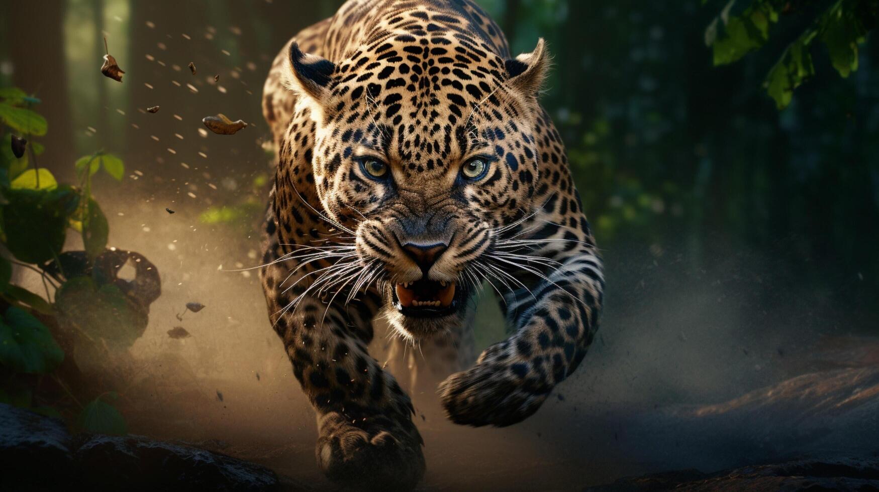 ai generiert Jaguar hoch Qualität Bild foto