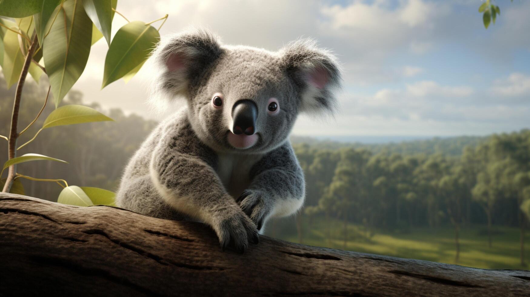 ai generiert Koala hoch Qualität Bild foto