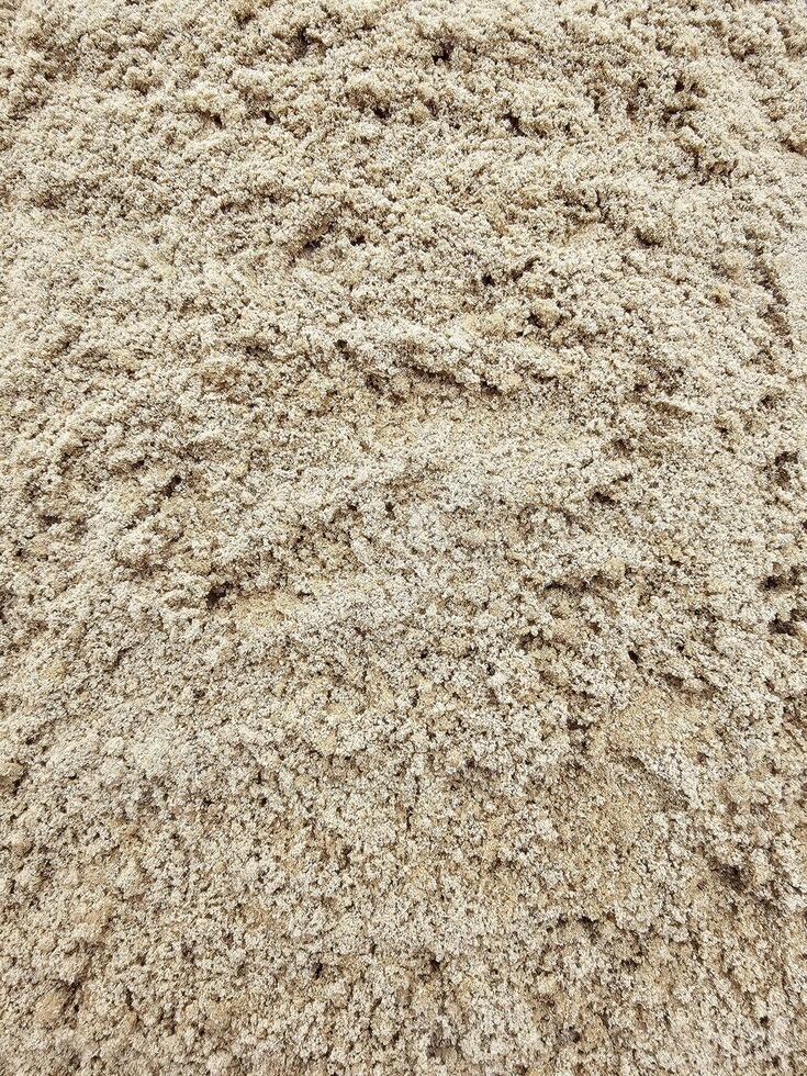 schließen oben Sand Boden Hintergrund. foto