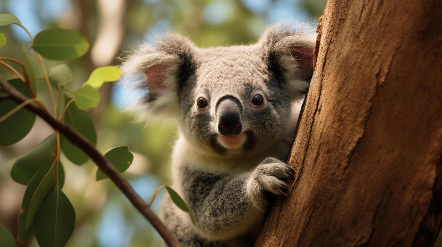 ai generiert Koala hoch Qualität Bild foto