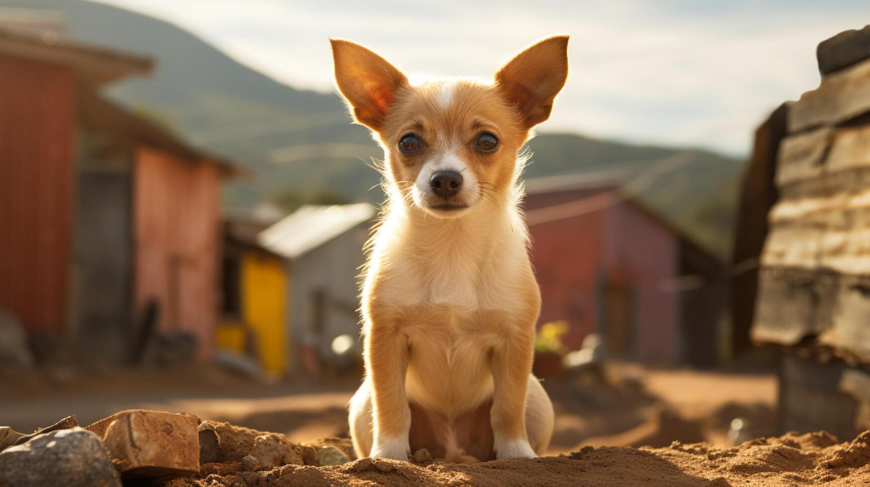 ai generiert Chihuahua hoch Qualität Bild foto