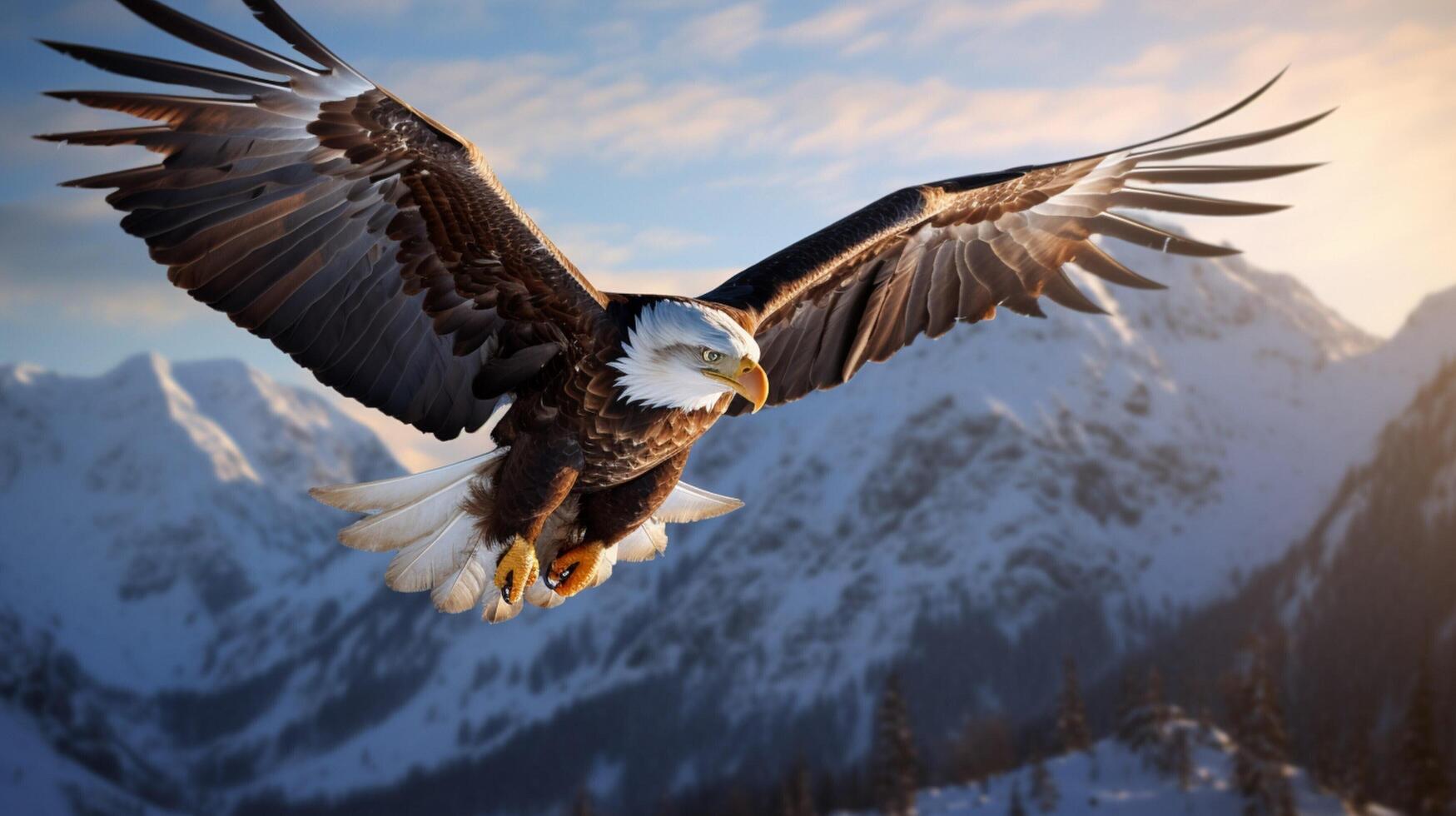 ai generiert Adler hoch Qualität Bild foto