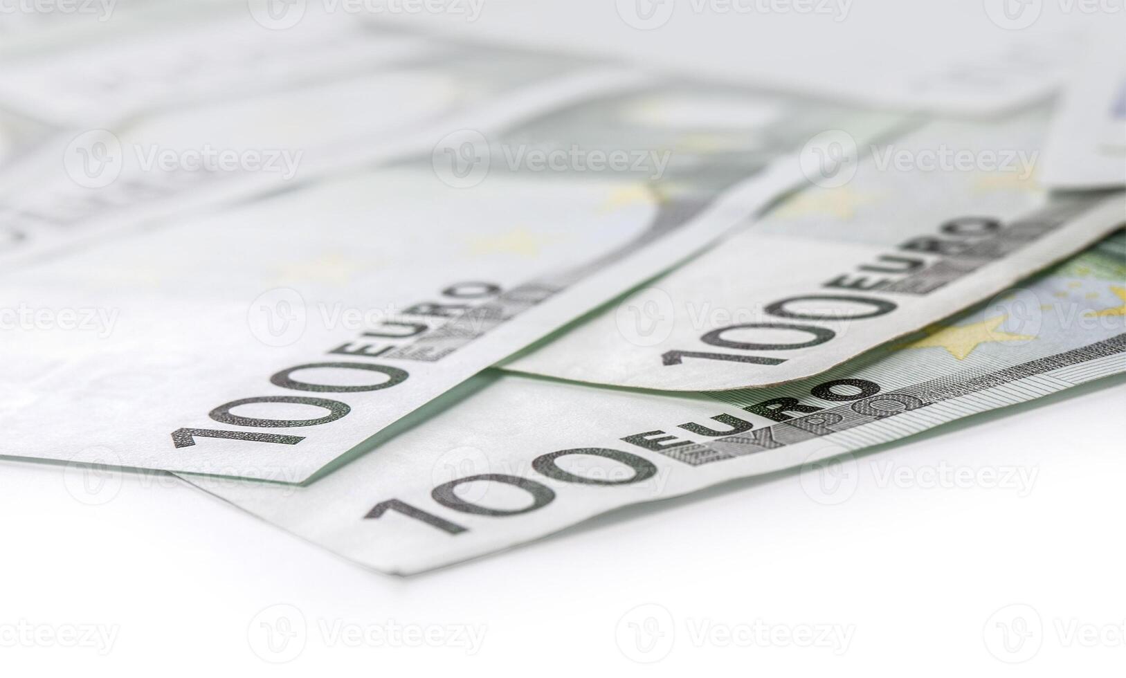 100 Euro Rechnungen Euro Banknoten foto