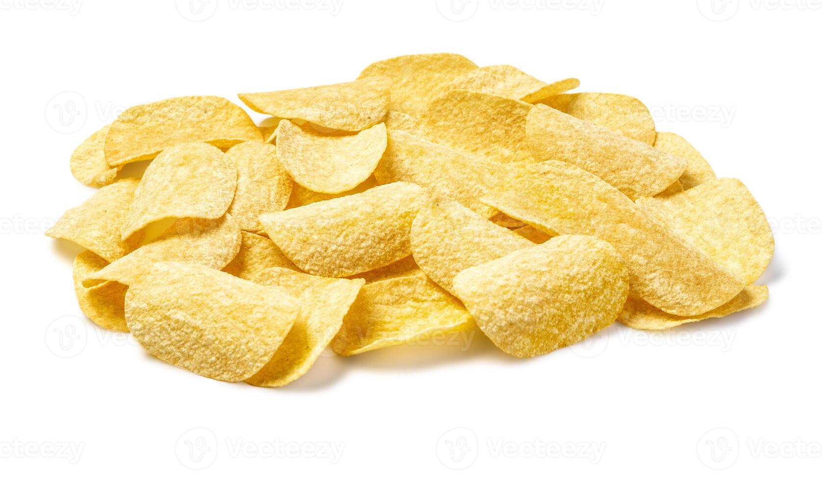 Kartoffel Chips isolieren foto