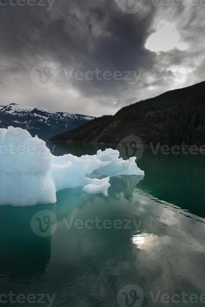 geerdeter Eisberg, Endicott-Arm, Alaska foto