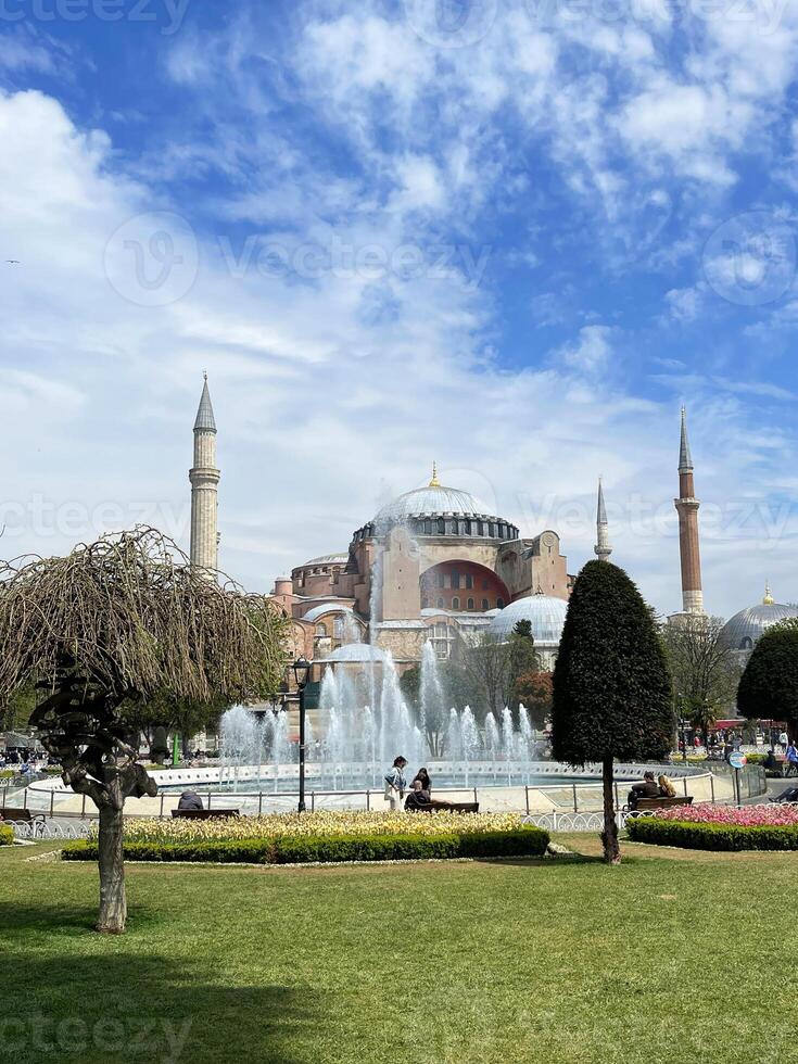 Hagia Sophia - - einer von das Main Sehenswürdigkeiten von Istanbul, Truthahn foto