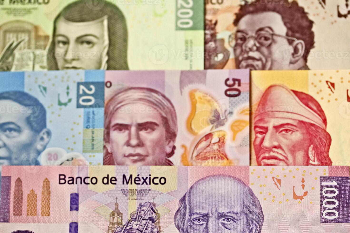 Mexikaner Geld ein Geschäft Hintergrund foto