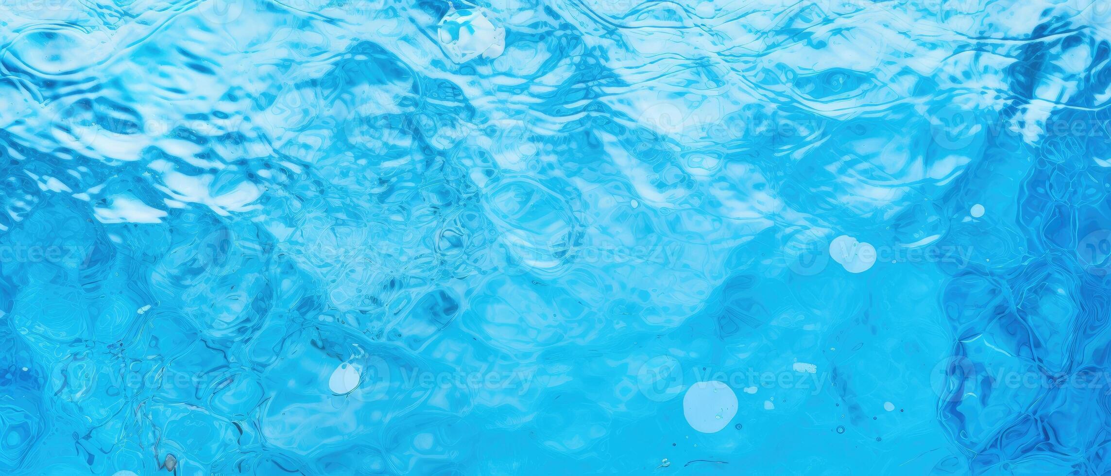 ai generiert abstrakt Hintergrund Textur ähnlich wellig Schwimmen Schwimmbad Wasser im Schatten von Blau, ai generiert. foto