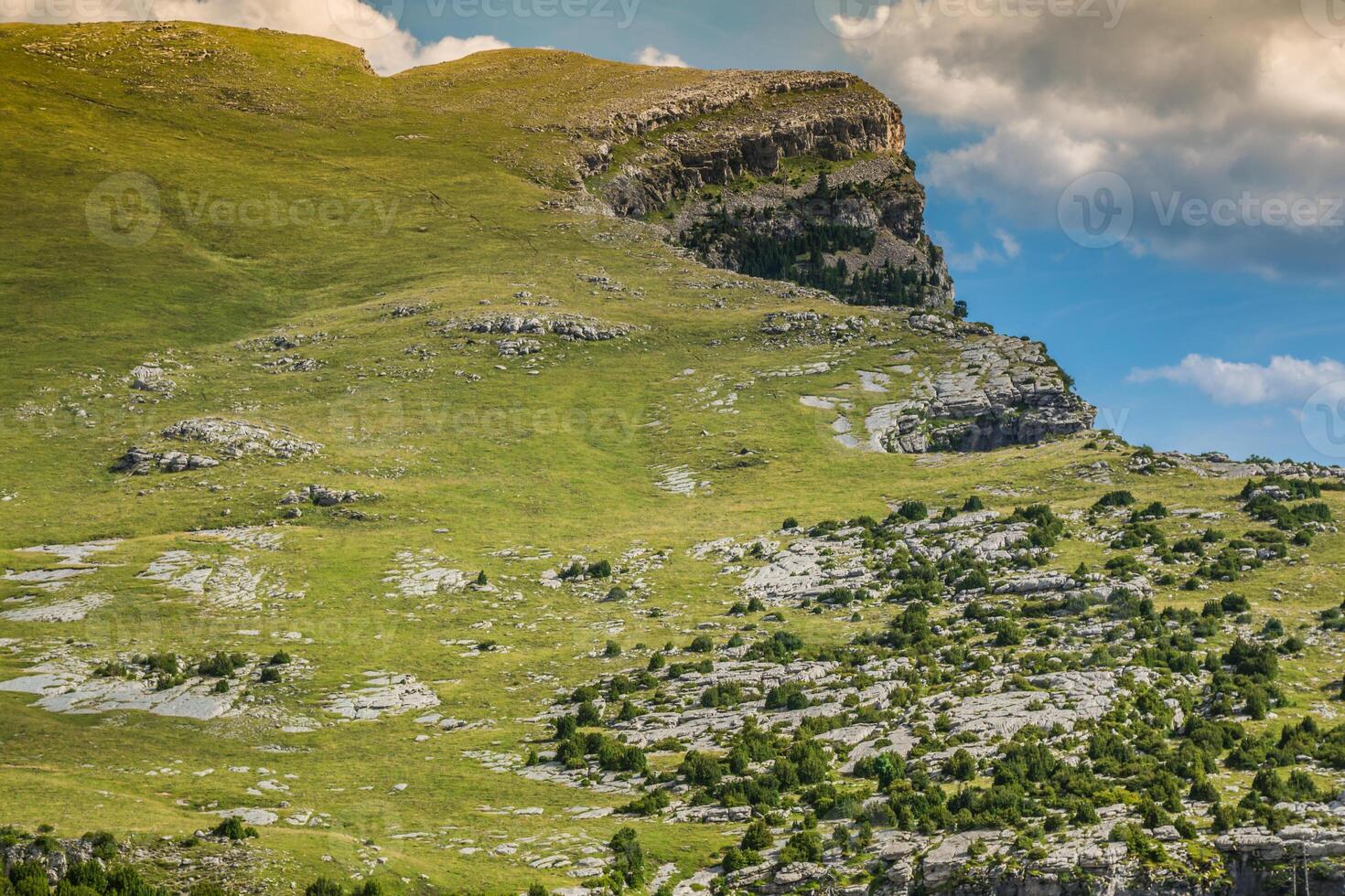 Schlucht de anisclo im Parque nacional ordesa y monte perdido, Spanien foto