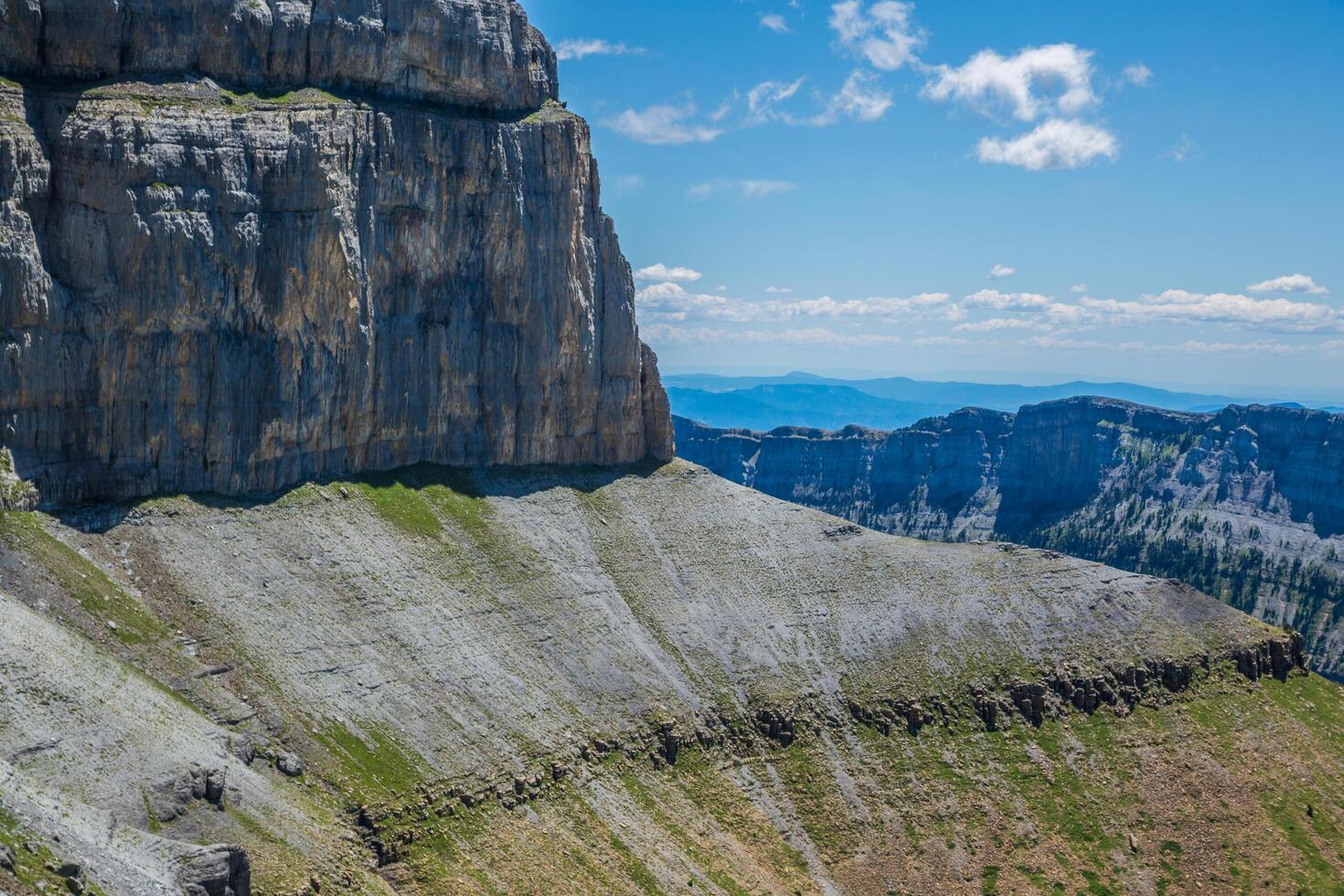 faja de las Blumen, ordesa y monte Perdido National Park, Spanien foto