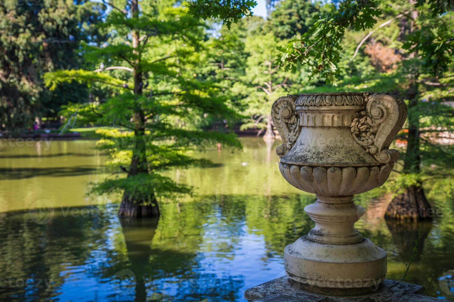 retiro Park Parque del gut retiro im Madrid, Spanien foto