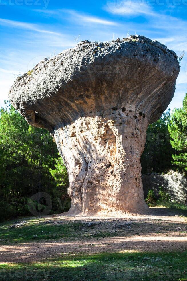 das ciudad Enkantada verzaubert Stadt geologisch Seite? ˅ im Cuenca Spanien foto