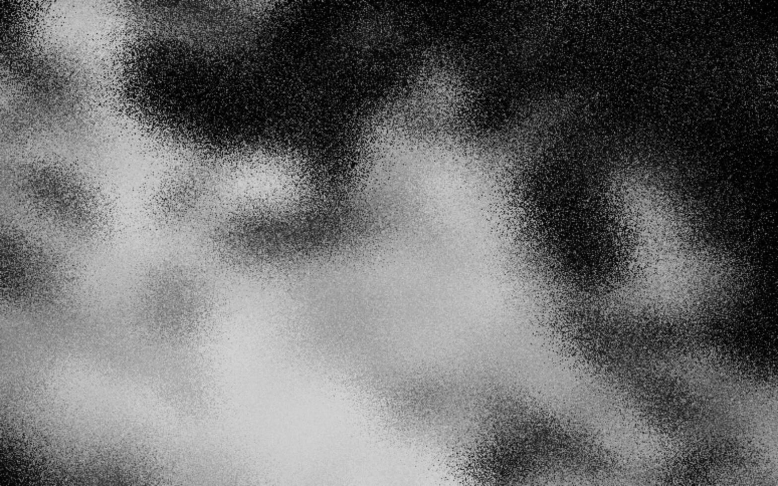 elegant körnig schwarz Farbe Gradient Welle Hintergrund mit Lärm oder Grunge Textur Auswirkungen. charmant körnig schwarz Farbe Gradient. abstrakt schwarz Grunge Gradient Hintergrund. Kopieren Raum. foto