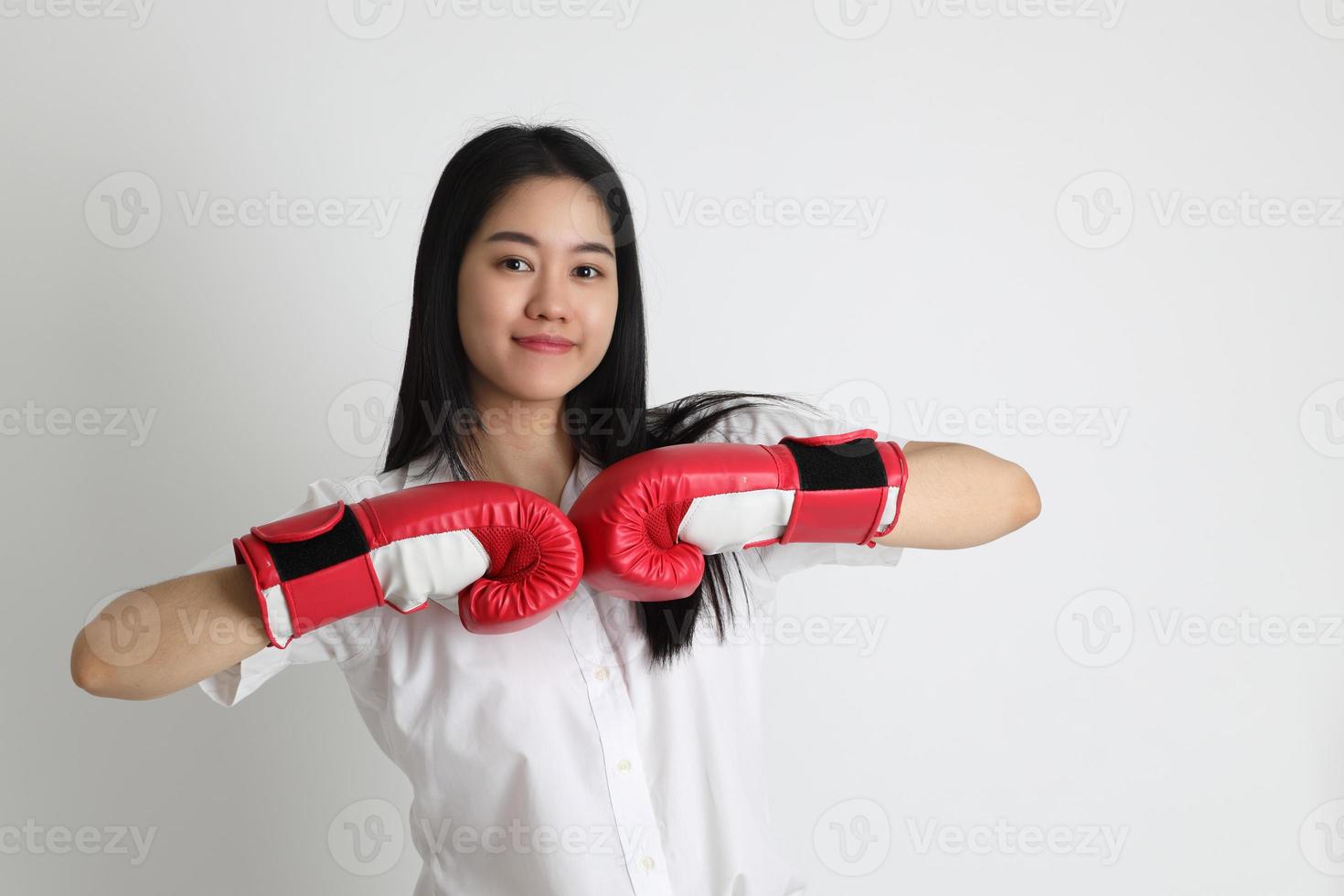 Studentin asiatische Mädchen foto