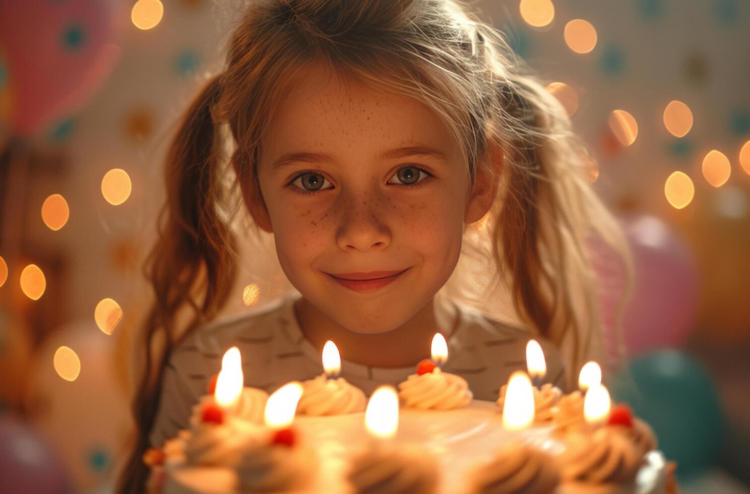 ai generiert Geburtstag Parteien zum Kinder im ga foto