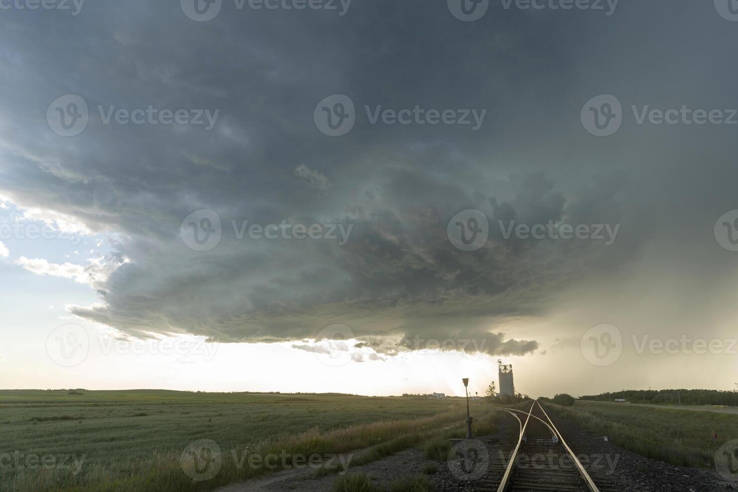 Gewitterwolken Kanada foto