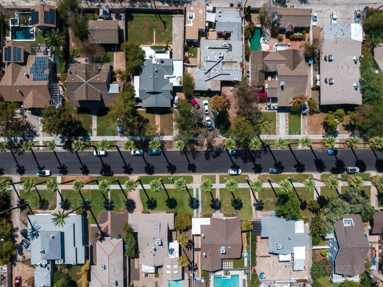 Phönix Stadt Innenstadt Horizont Stadtbild von Arizona im USA. foto