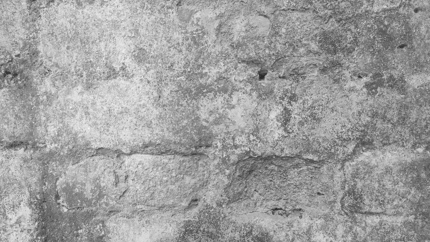 alt Backstein schmutzig Mauer Grunge Textur foto