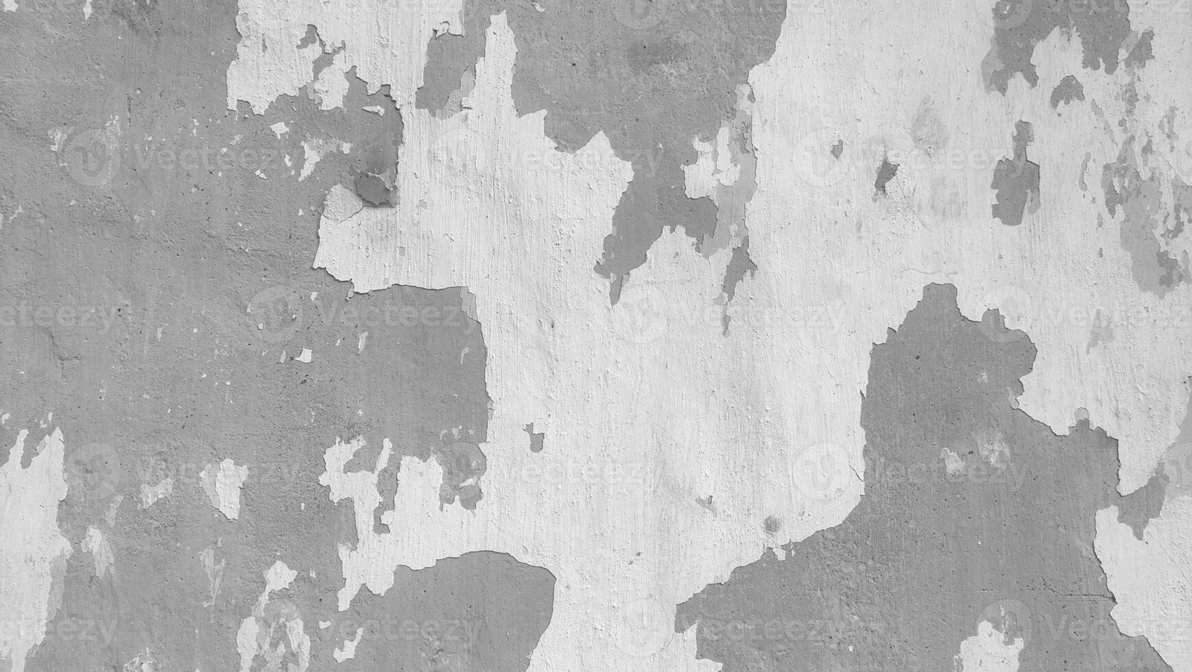 alt beschädigt Mauer Textur schwarz und Weiß foto