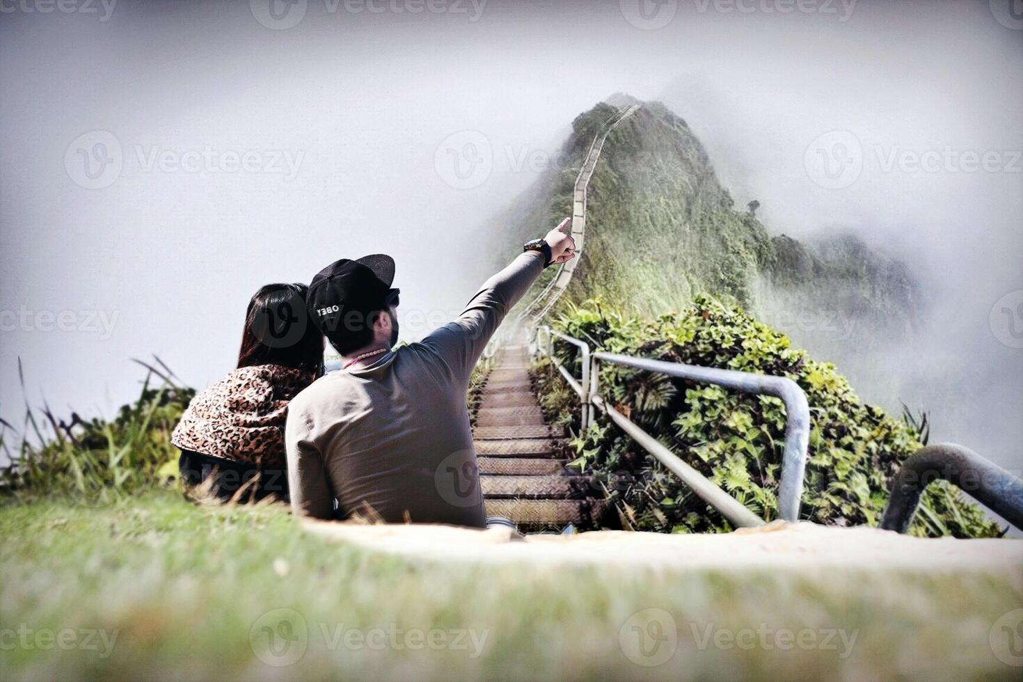 Paar im Liebe Hintergrund, st. Valentinstag Tag Dating konzeptionelle Foto