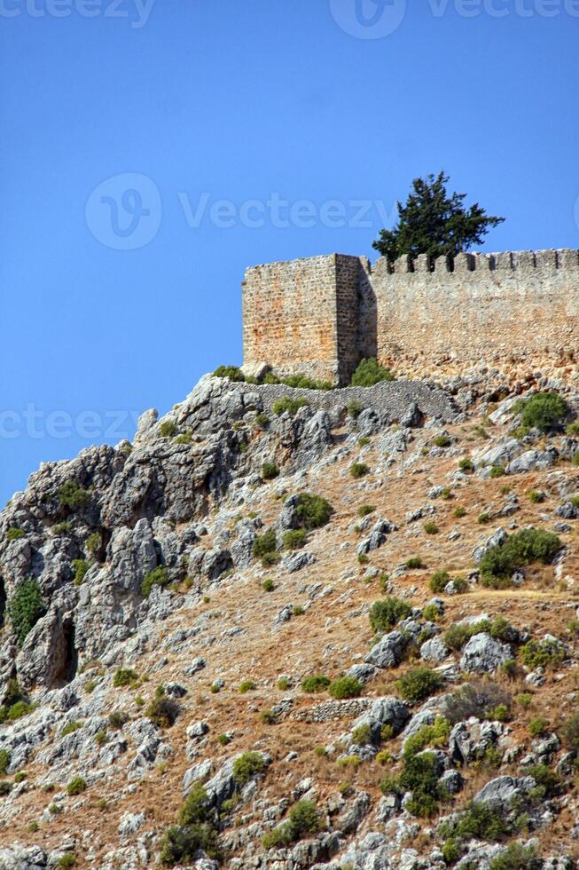 Alanya Vorhang Mauer foto