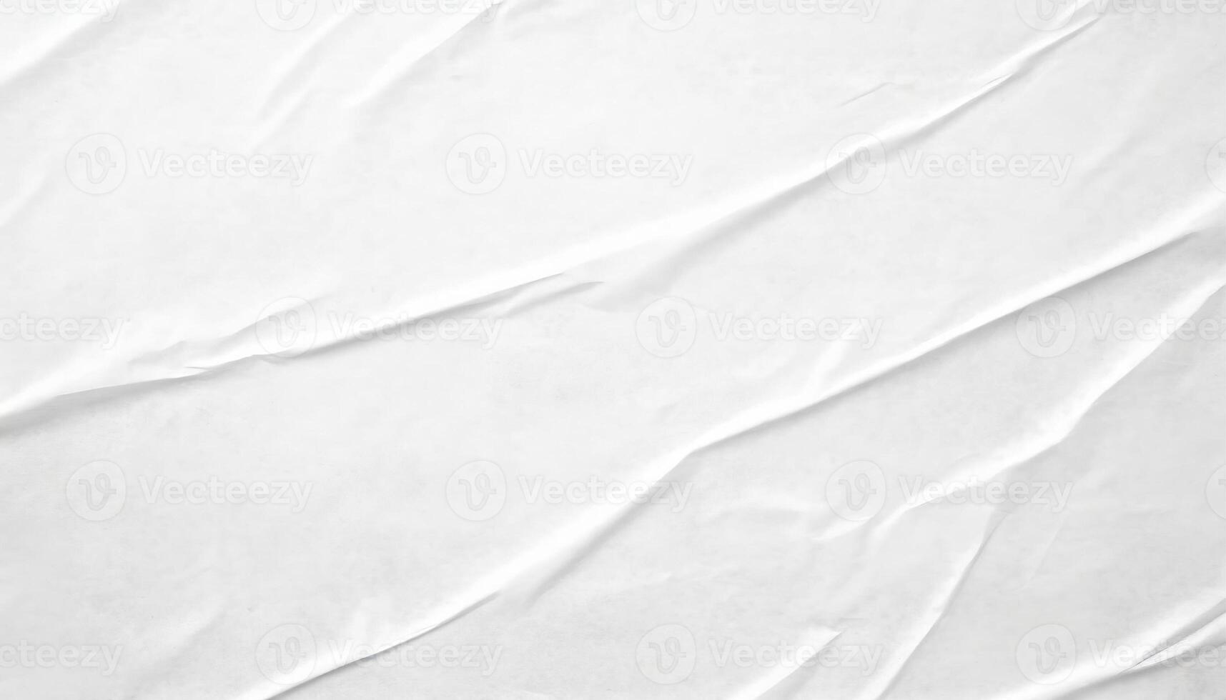 Nahansicht von Sanft Weiß Stoff mit zart Falten und Schatten foto