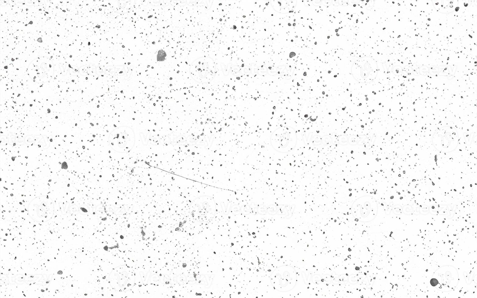 Schmutz Staub isoliert auf Weiß Hintergrund und Textur, oben Sicht. fallen schwarz Schnee mit Weiß Winter Himmel. foto