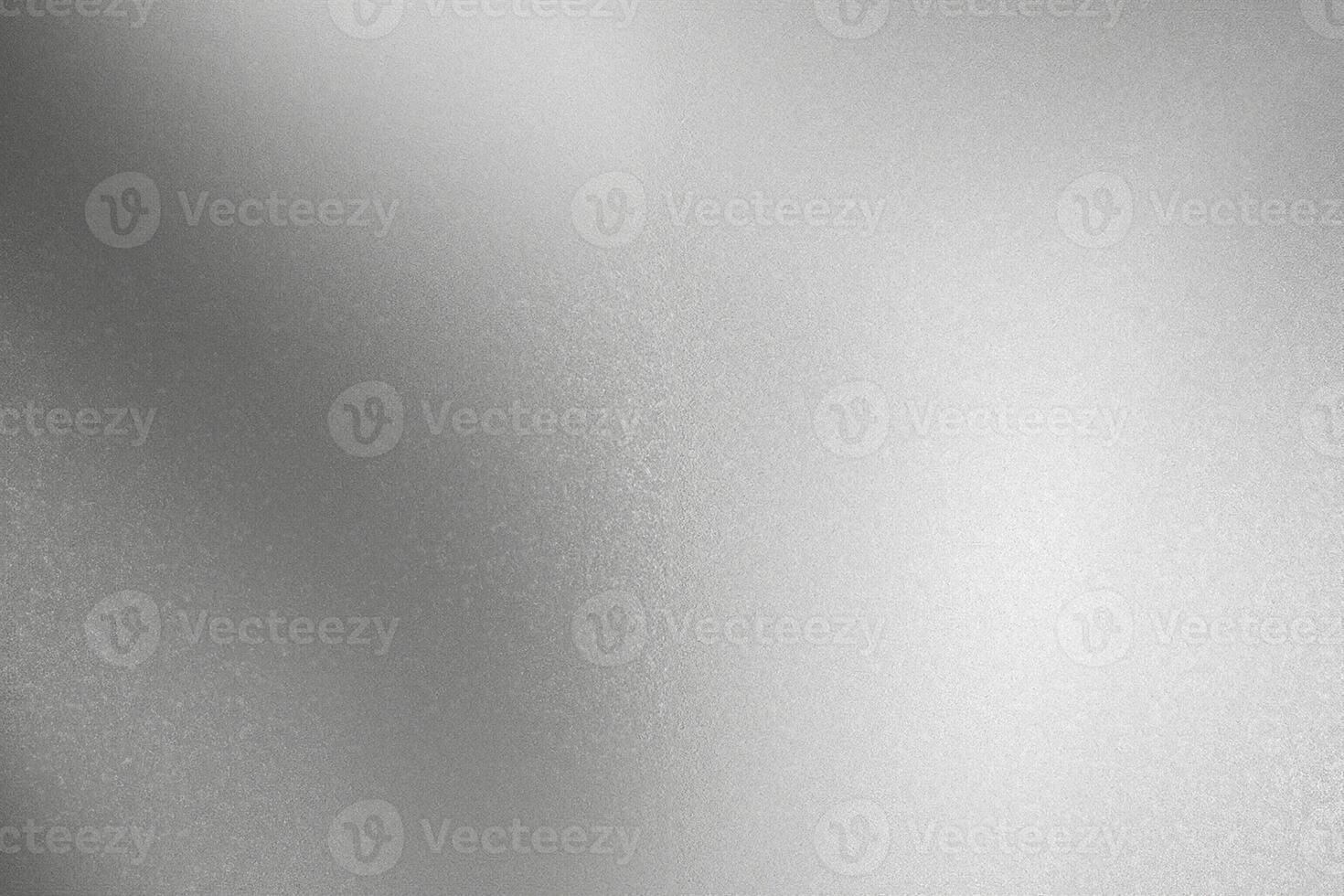 leuchtende silbergraue Folienmetallwand mit Kopierraum, abstrakter Texturhintergrund foto