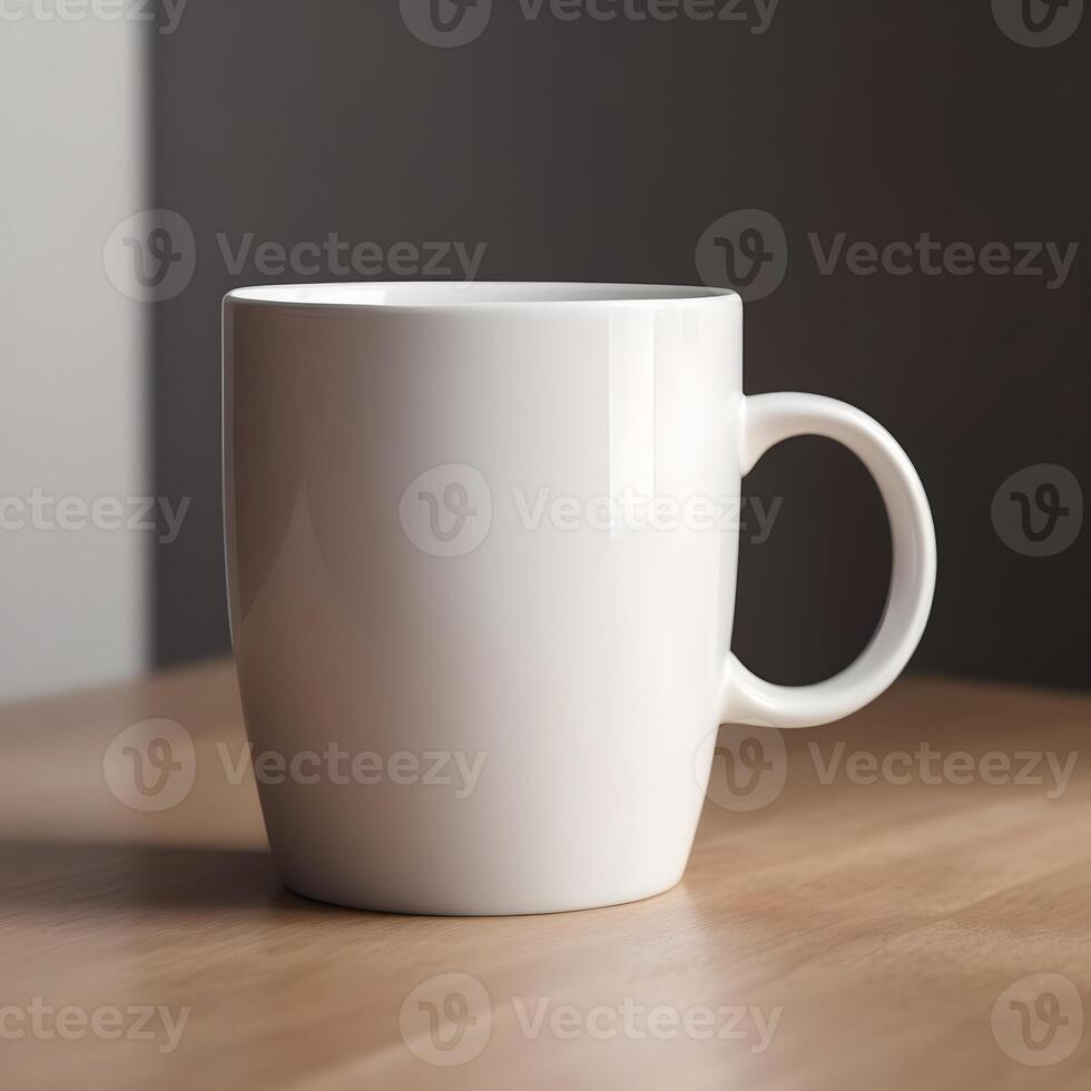 ai generiert Kaffee Becher Attrappe, Lehrmodell, Simulation foto