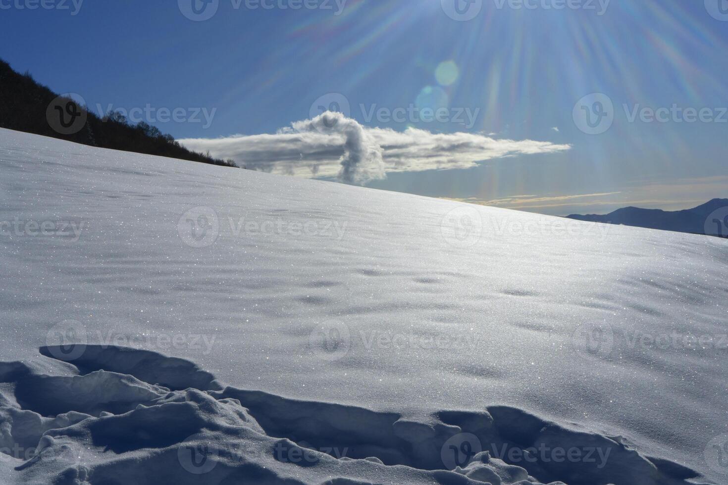 Winter Berglandschaft foto