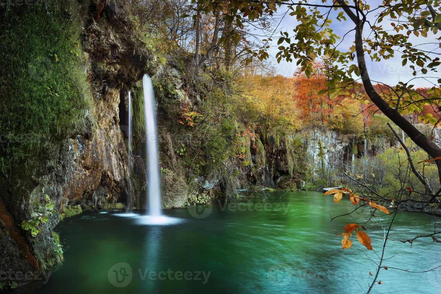 plitvice Seen National Park. Kroatien foto