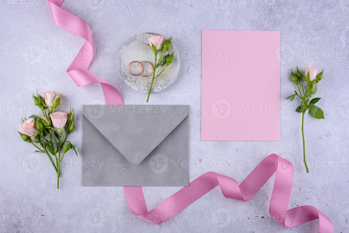 Hochzeit Einladung Karte. speichern das Datum Konzept foto