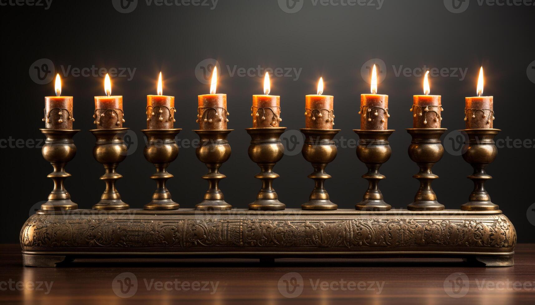 ai generiert Kerzen Verbrennung, leuchten Spiritualität, Symbol von Christian Feier generiert durch ai foto