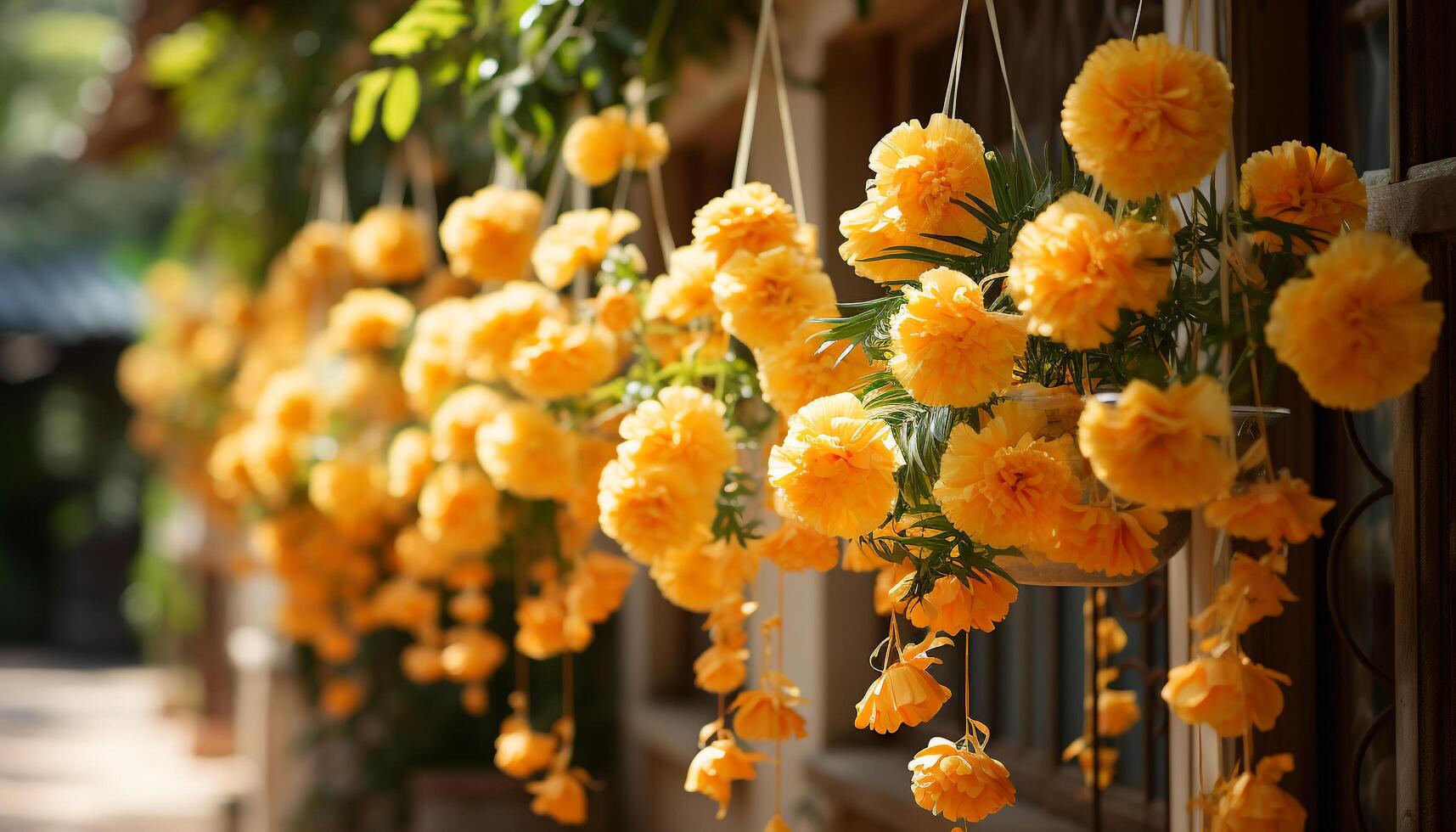 ai generiert Frische von Gelb Blatt, Anlage, Blume Schönheit im Natur generiert durch ai foto