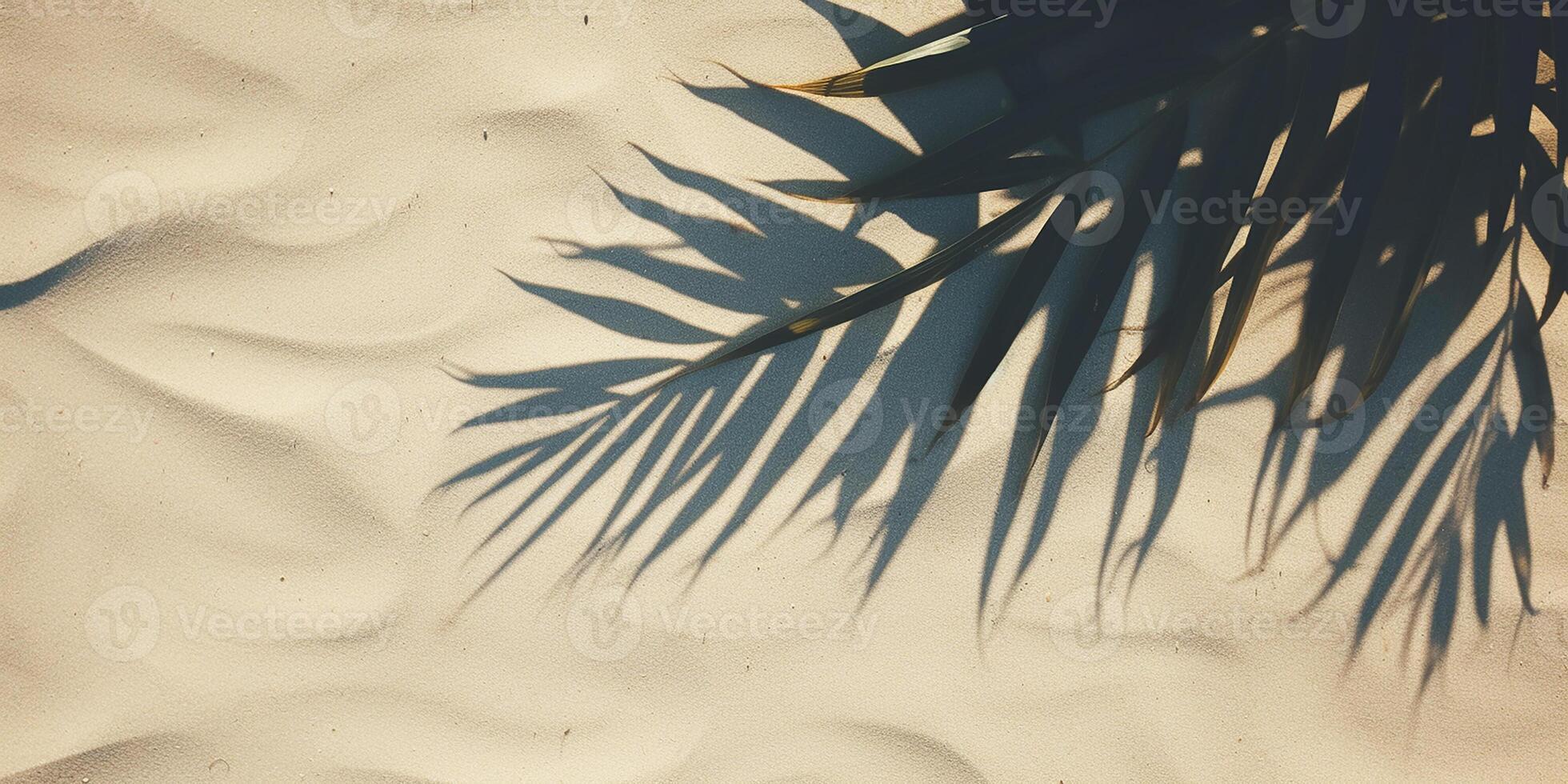ai generiert Grün tropisch Palme Blatt auf isoliert Pastell- Hintergrund. Raum zum Text foto