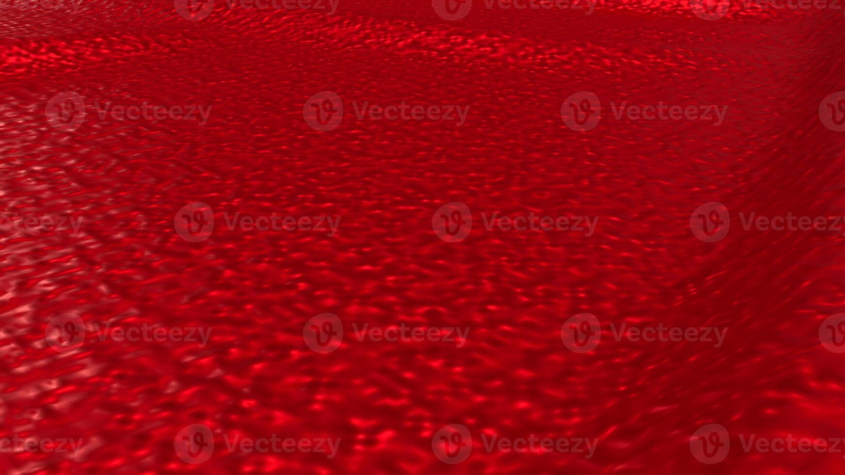 das rot glänzend zum abstrakt Hintergrund Konzept 3d Wiedergabe. foto