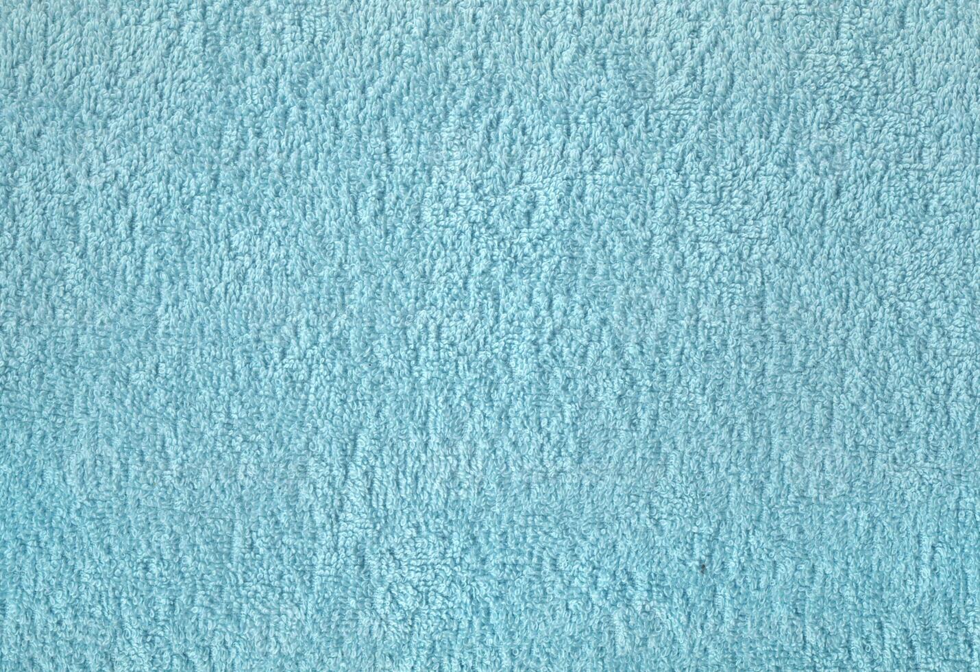 Blau Frottee Handtuch Textur foto