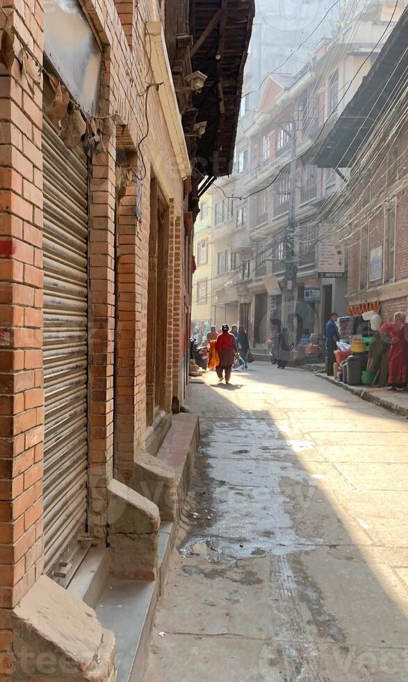 früh Morgen Kathmandu foto