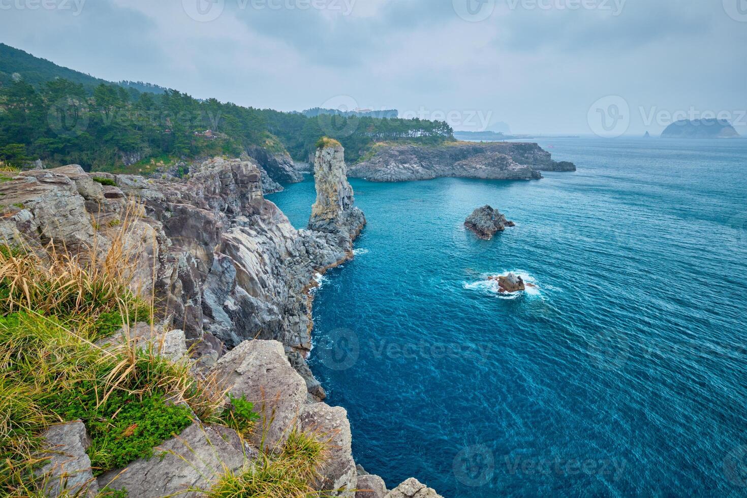 Oedolgae Felsen, jeju Insel, Süd Korea foto