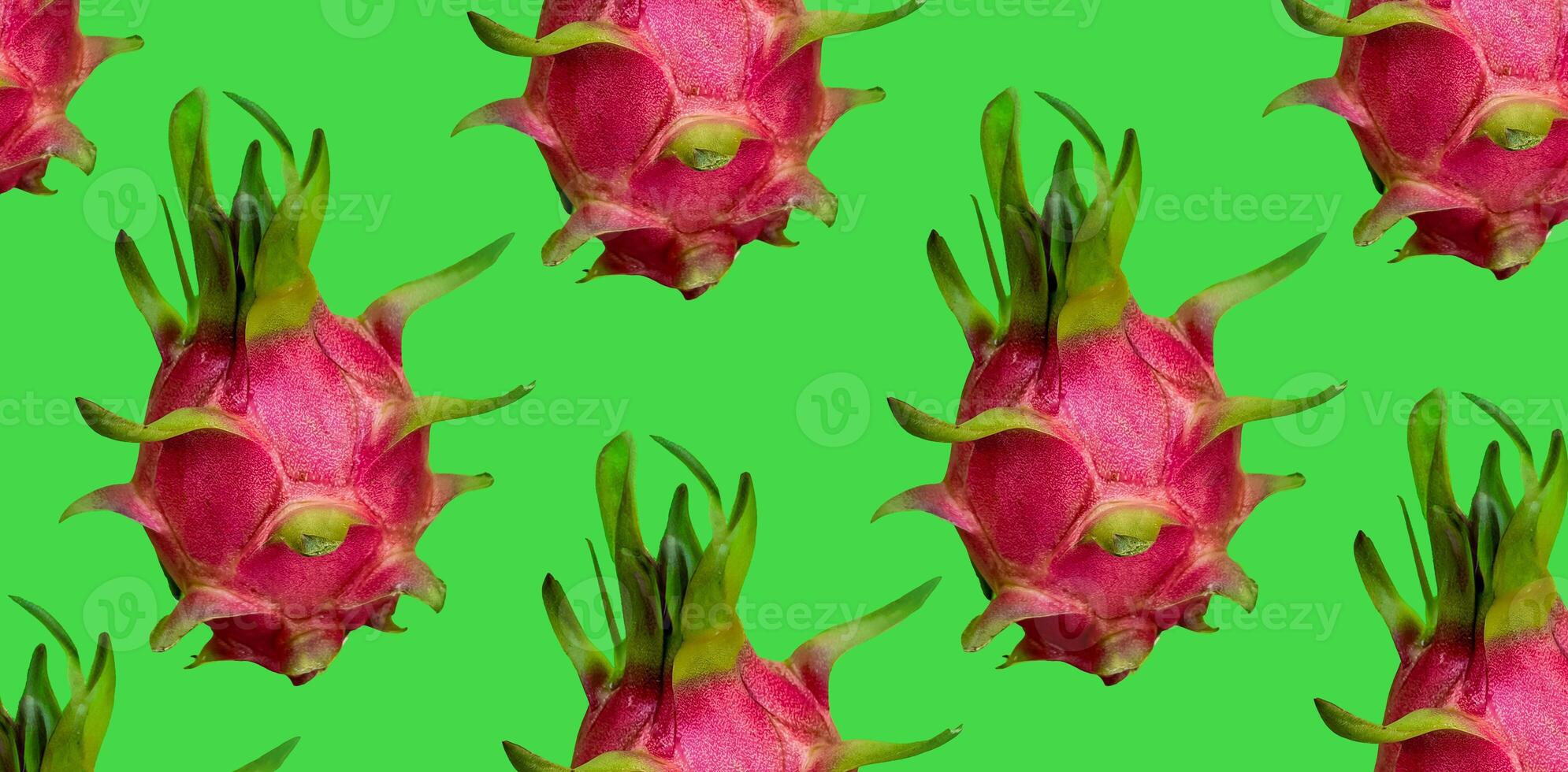 exotisch Rosa Drachen Obst nahtlos Muster foto