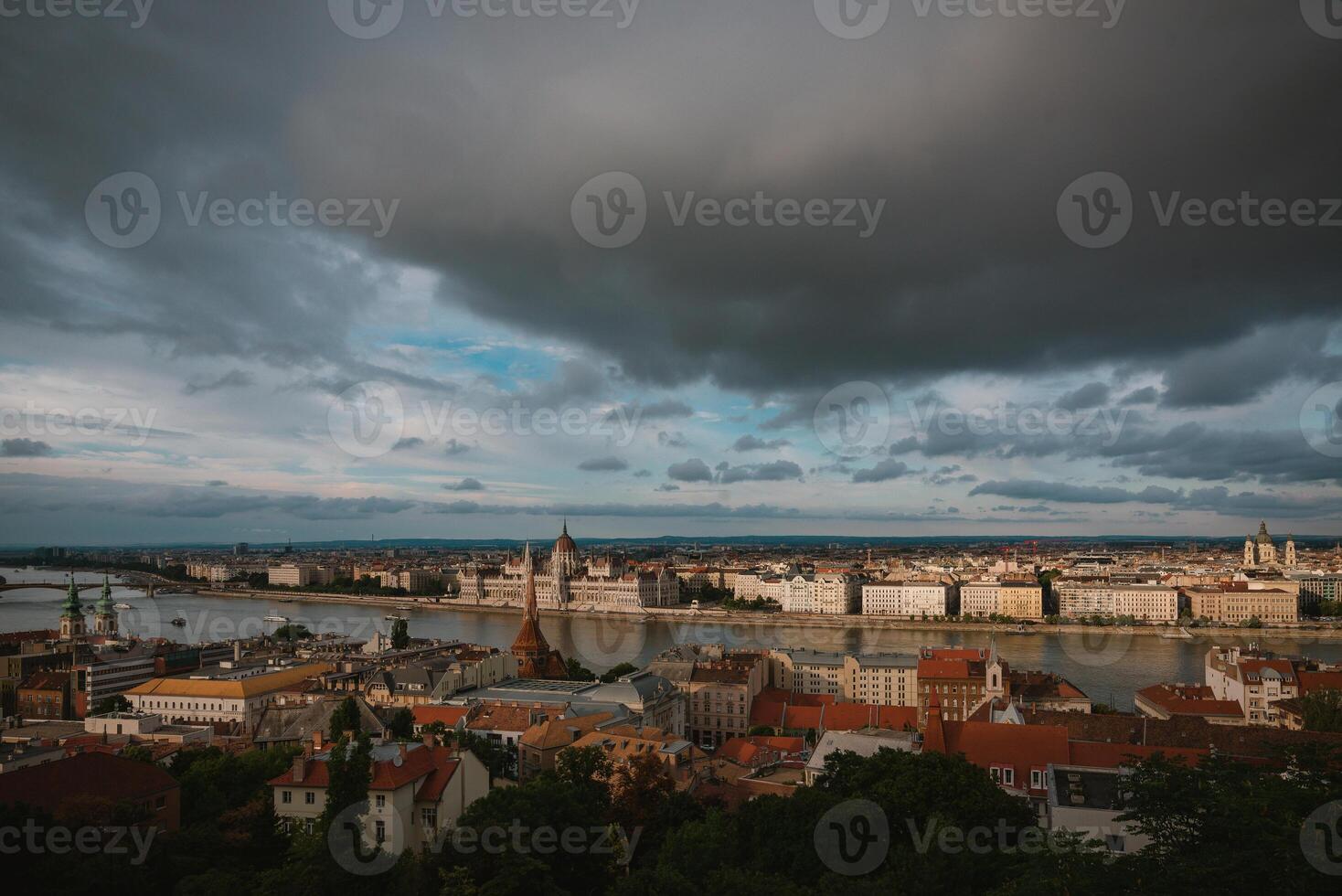 Budapest Stadt Landschaft foto