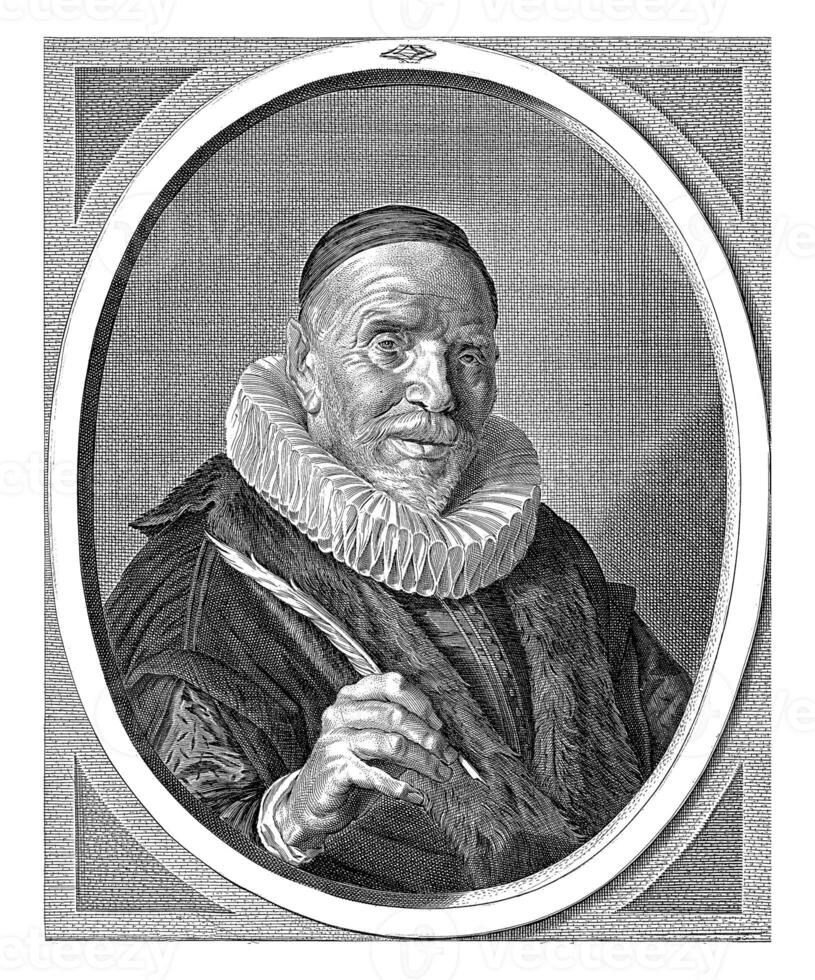 Porträt von Pieter christiansz foto